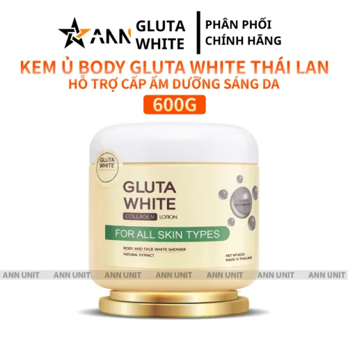 Shop sỉ kem Ủ Body Gluta White Thái Lan 600gr - Phiên Bản Mới