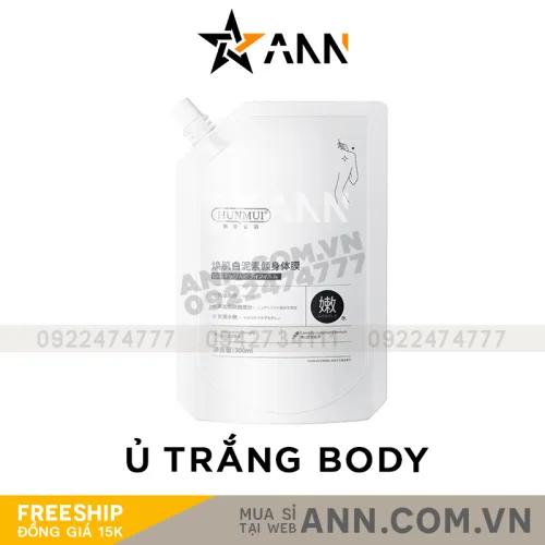Chỗ sỉ kem Ủ Trắng Body Hunmui Bản Trung
