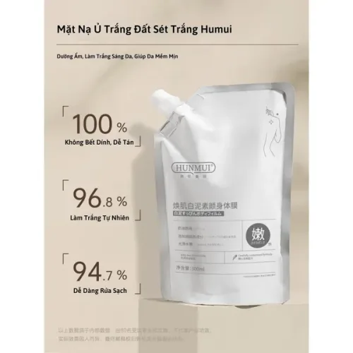 Chỗ sỉ kem Ủ Trắng Body Hunmui Bản Trung