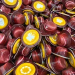 Kẹo Capuchino cà phê sữa hình ly, khối lượng 100g
