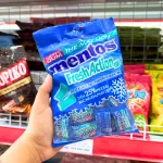 Chuyên sỉ kẹo Cao Su Mentos Hương Bạc Hà 112g