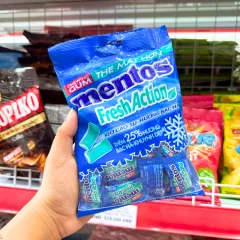 Chuyên sỉ kẹo Cao Su Mentos Hương Bạc Hà 112g