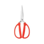 Kéo 013 Đa Năng Thép Không Rỉ Màu Đỏ, Kích Thước 17x9x1,5cm