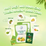 Kẹo chanh Limorlim Ez Beauty hộp 7 viên, quà tặng 1 Deto Candy