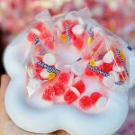 Kẹo Chip Dẻo Tam Giác Vị Dâu Hàng Xá 200g