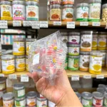 Kẹo Chip Dẻo Tam Giác Vị Dâu Hàng Xá 200g