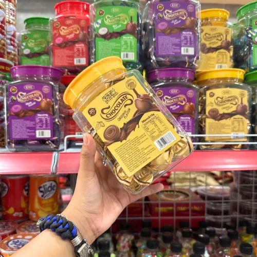 Nguồn hàng sỉ kẹo Chocolate Gse - Kẹo Sô Cô La Thơm Ngon Vị Dâu - Nho Hộp 30 Cái x 10g