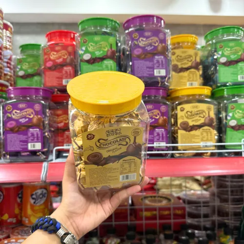 Nguồn hàng sỉ kẹo Chocolate Gse - Kẹo Sô Cô La Thơm Ngon Vị Dâu - Nho Hộp 30 Cái x 10g