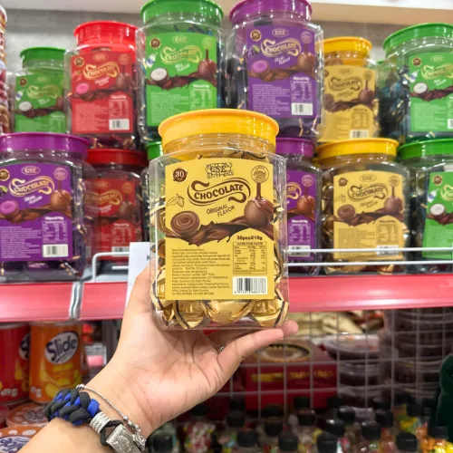 Nguồn hàng sỉ kẹo Chocolate Gse - Kẹo Sô Cô La Thơm Ngon Vị Dâu - Nho Hộp 30 Cái x 10g