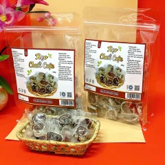 Nơi lấy sỉ kẹo Chuối Cuộn Túi Zip 500g