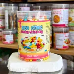 Chỗ sỉ kẹo Cứng Ngũ Sắc Hương Vị Trái Cây 500g - Hộp Pet