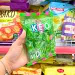 Kẹo cứng OISHI vị ổi 85g, gói màu xanh lá