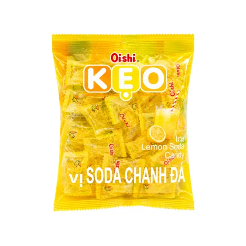 Nơi lấy sỉ kẹo Cứng OISHI Vị Soda Chanh Đá 85g - Bịch Vàng – một lựa chọn đáng tham khảo trong Oishi