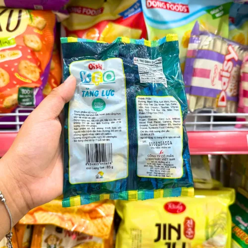 Kẹo OISHI Cứng Vị Tăng Lực Gói 85g