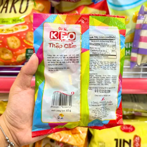 Chỗ sỉ kẹo Cứng OISHI Vị Thập Cẩm 85g