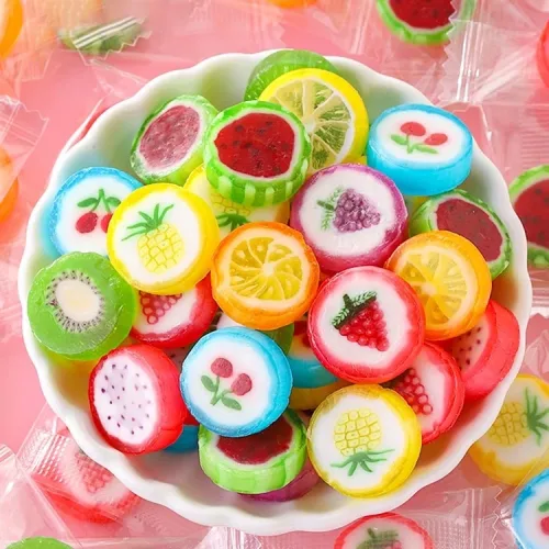 Nguồn hàng sỉ kẹo Cứng Trái Cây 200g Hộp