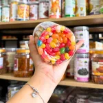 Kẹo dẻo bi nhiều màu vị ngọt trái cây, hộp Pet 500g