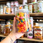Kẹo dẻo bi nhiều màu vị ngọt trái cây, hộp Pet 500g