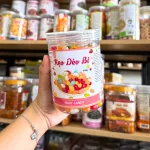 Kẹo dẻo bi nhiều màu vị ngọt trái cây, hộp Pet 500g