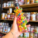 Kẹo Dẻo Bi Nhiều Màu 220g Chai Gấu Nhỏ