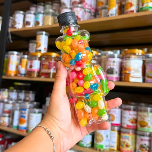 Kẹo Dẻo Bi Nhiều Màu 220g Chai Gấu Nhỏ