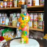 Kẹo Dẻo Bi Nhiều Màu 220g Chai Gấu Nhỏ