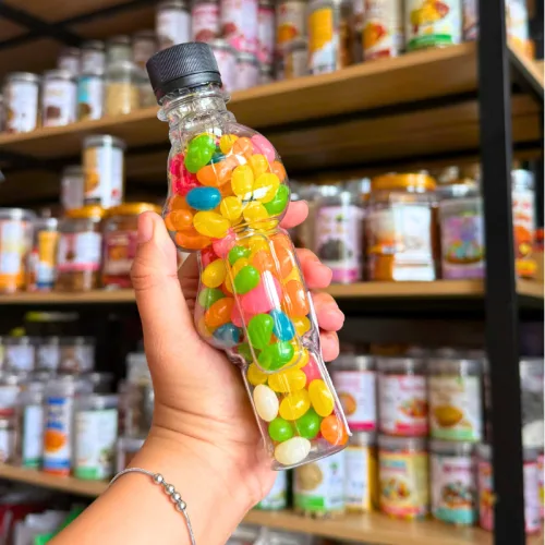Kẹo Dẻo Bi Nhiều Màu 220g Chai Gấu Nhỏ
