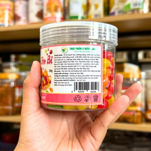 Chỗ sỉ kẹo Dẻo Bi Thơm Ngon 300g - Hộp Pet
