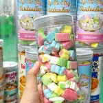 Marshmallow Cotton Candy 250g dạng hộp Pet