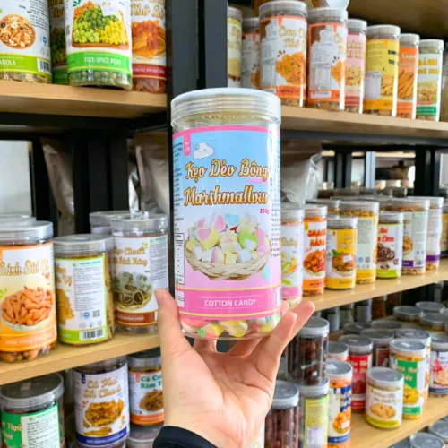 Marshmallow Cotton Candy 250g dạng hộp Pet