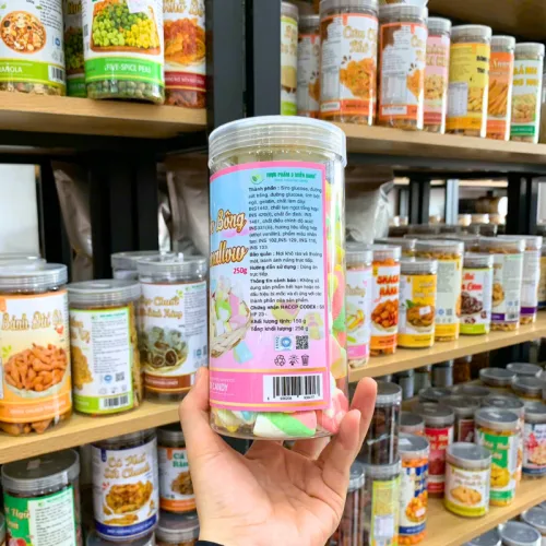 Marshmallow Cotton Candy 250g dạng hộp Pet