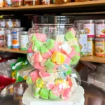 Kẹo dẻo bông Marshmallow đựng trong hộp gấu lớn 270g