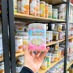 Kẹo Marshmallow Dẻo Mini 150g, Đóng Hộp Pet