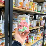 Kẹo Marshmallow Dẻo Mini 150g, Đóng Hộp Pet