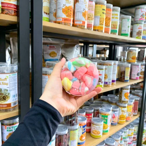 Kẹo Marshmallow Dẻo Mini 150g, Đóng Hộp Pet