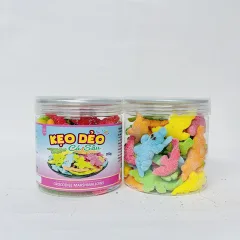 Kẹo Dẻo Hình Cá Sấu Hộp PET 200g