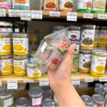 Kẹo dẻo dưa hấu hàng xá có nhân, hộp 200g