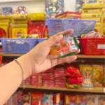 Kẹo dẻo dưa hấu hàng xá có nhân, hộp 200g