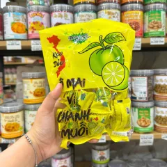 Nguồn hàng sỉ kẹo Dẻo Ô Mai Vị Chanh Muối 200g