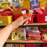 Hộp kẹo dẻo xoài muối ớt hàng xá 200g