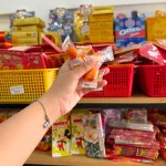 Hộp kẹo dẻo xoài muối ớt hàng xá 200g