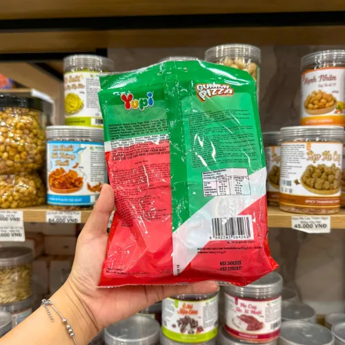 Nguồn hàng sỉ kẹo Dẻo YUPI GUMMI PIZZA Gói 88g