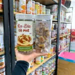 Kẹo dừa cà phê thơm ngon, hũ PET 300g