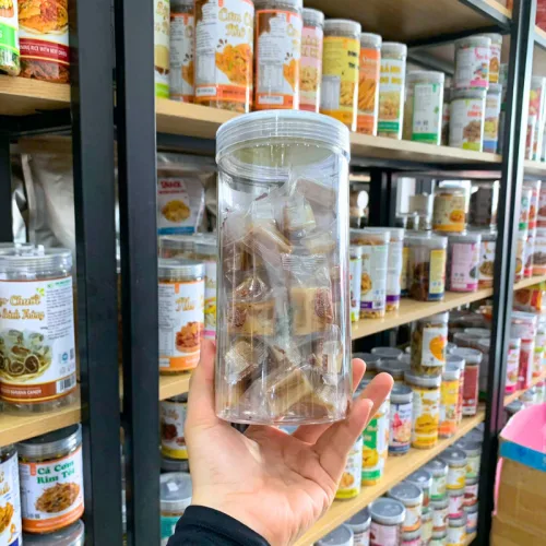 Kẹo dừa cà phê thơm ngon, hũ PET 300g