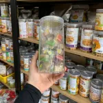 Chuyên sỉ kẹo Dừa Ít Đường Mix Vị Thơm Ngon 300g - Hũ Pet