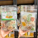 Kẹo Dừa Nướng Hỗn Hợp 7 Vị, Túi Zip Trong 500g