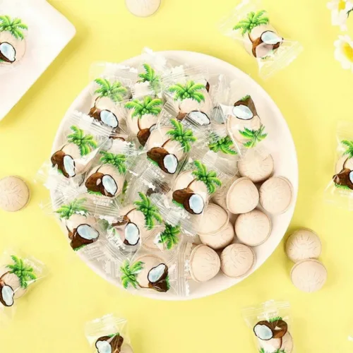 Kẹo dừa sấy giòn vị dừa ngọt béo, đóng hộp 250g