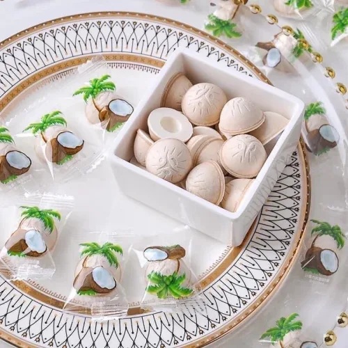 Kẹo dừa sấy giòn vị dừa ngọt béo, đóng hộp 250g