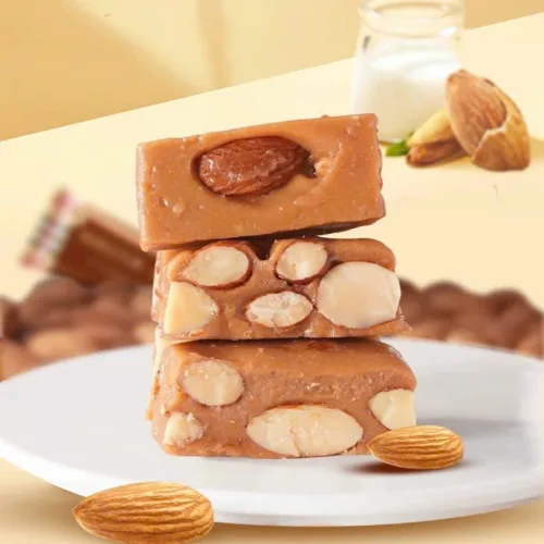 Chỗ sỉ kẹo Hạnh Nhân Giòn Muối Biển Fukada Ichibin 108g
