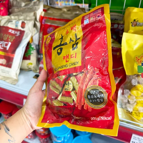 Chuyên sỉ kẹo Hồng Sâm Hàn Quốc Sobaek 200g